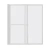 Atelier du bain Pare-baignoire blanc 2 volets pliants relevables L. 106 x H. 140 cm Baya* Pare-Baignoire