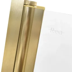 Rea Pare-Baignoire Pliant Agat-2 80 Brushed Gold