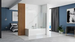 Rea Pare-Baignoire Lagos Fix 70 Chrome