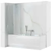 Rea Pare-Baignoire Lagos Fix 80 Chrome* Tablier Et Habillage De Baignoire