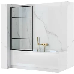 Rea Pare-Baignoire Lagos-1 Fix 70 Black