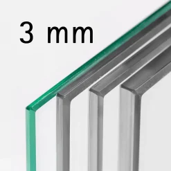 Schulte Pare-baignoire - 114x140 cm - réversible - écran pliant - rabattable - volets pivotants - verre 3 mm - transparent