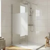 Paroi de douche à l'italienne Cooke & Lewis Onega sérigraphié 90 cm* Paroi De Douche