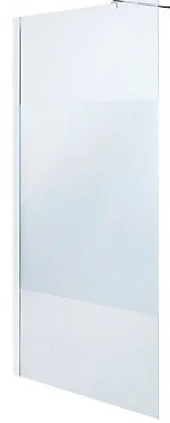 Paroi de douche à l'italienne Cooke & Lewis Onega sérigraphié 90 cm* Paroi De Douche