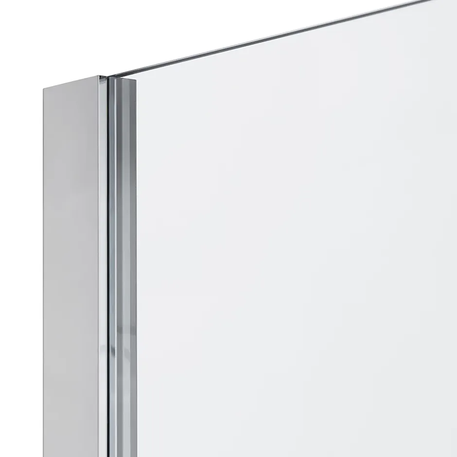 Paroi de douche à l'italienne Cooke & Lewis Zilia transparent 80 cm* Paroi De Douche