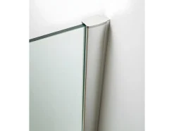 Vente-unique Paroi de douche d'angle porte battante - receveur inclus - ARDIA - 90x185 cm* Paroi De Douche
