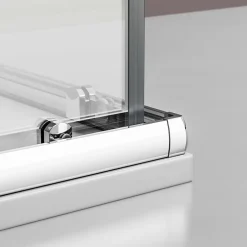 Bernstein Paroi de douche d'angle,porte coulissante, en verre véritable NANO EX506 90x120x195cm - sans receveur* Porte De Douche