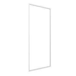 Galedo Paroi de douche fixe blanc Spot transparente 80cm* Paroi De Douche