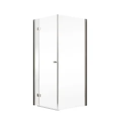 Schulte Paroi de douche latérale pour porte battante l.90xH.200cm, verre transparent anticalcaire 6mm, profilé chromé, MasterClass* Paroi De Douche