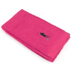 Linnea Parure de bain 8 pièces coton 550g/m2 PURE FOOTBALL Rose Fuchsia* Serviette De Bain