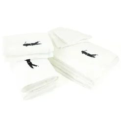 Linnea Parure de bain 8 pièces coton 550g/m2 PURE GOLF Blanc