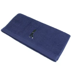 Linnea Parure de bain 8 pièces coton 550g/m2 PURE GOLF Bleu Marine* Serviette De Bain