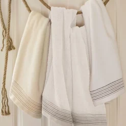Linnea Parure de bain 6 pièces JULIET Blanc 520g/m2