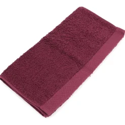 Linnea Parure de bain 6 pièces PURE Bordeaux 550g/m2* Serviette De Bain
