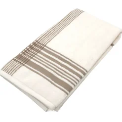 Linnea Parure de bain 6 pièces RIBBON beige* Serviette De Bain