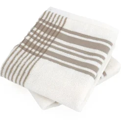 Linnea Parure de bain 6 pièces RIBBON beige* Serviette De Bain