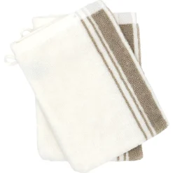 Linnea Parure de bain 6 pièces RIBBON II beige