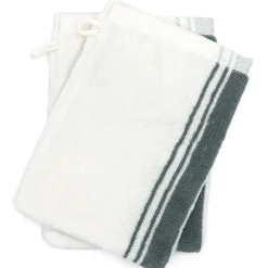 Linnea Parure de bain 6 pièces RIBBON II vert* Serviette De Bain