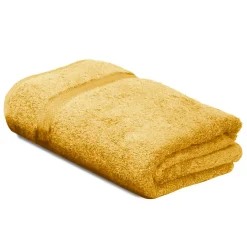 Linnea Parure de bain 7 pièces ROYAL CRESENT Jaune Quartz 650g/m2
