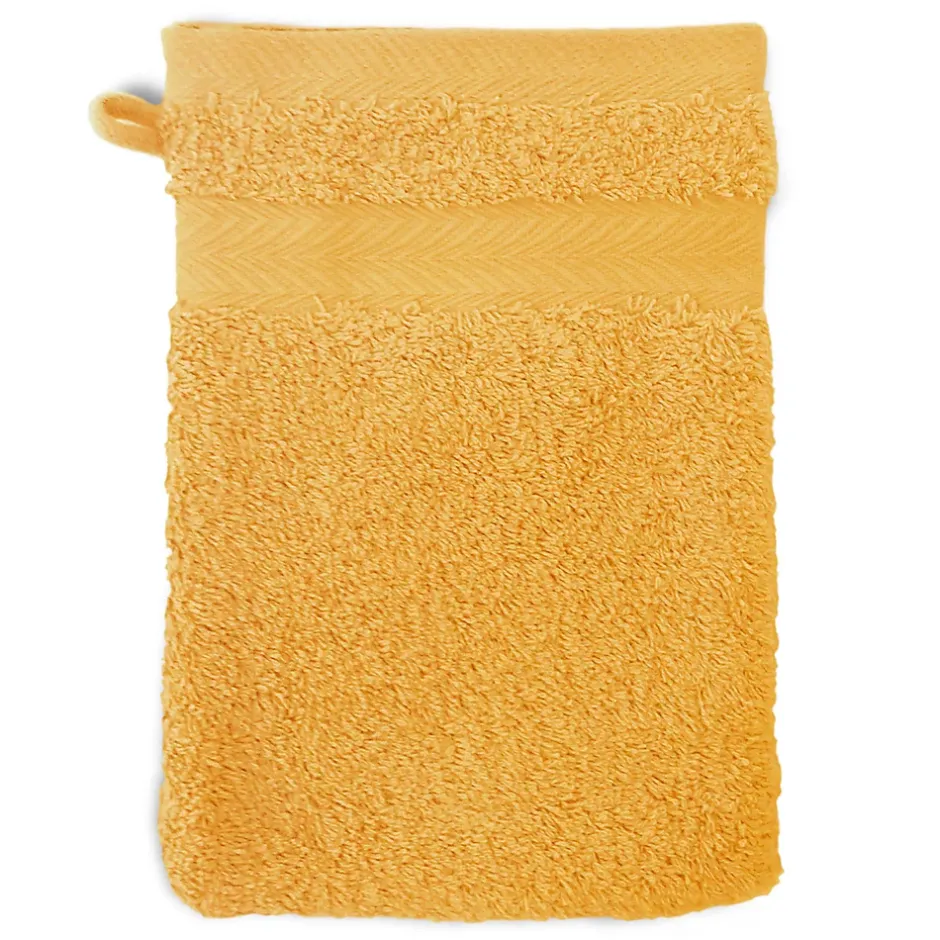 Linnea Parure de bain 7 pièces ROYAL CRESENT Jaune Quartz 650g/m2