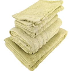 Linnea Parure de bain EFFICIENCE PURE vert Menta 7 pièces