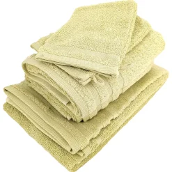 Linnea Parure de bain EFFICIENCE PURE vert Menta 5 pièces* Serviette De Bain
