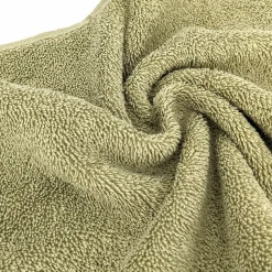Linnea Parure de bain EFFICIENCE PURE vert Olive 7 pièces