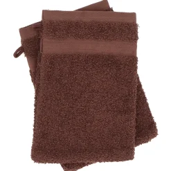 Linnea Parure de bain LUXOR 6 pièces marron* Serviette De Bain