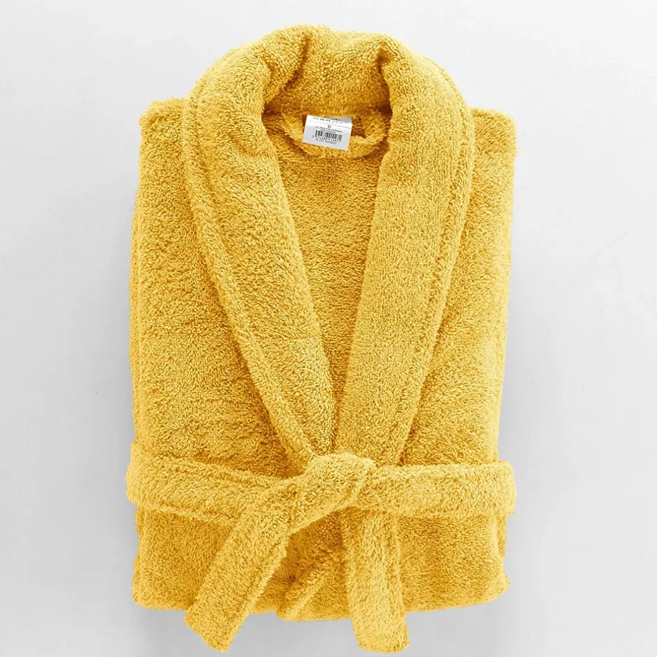 Eden Peignoir Col Chale Tendresse mimosa* Serviette De Toilette