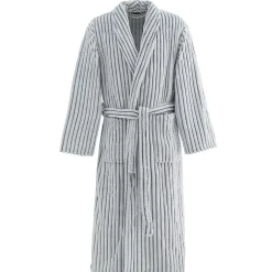 Sensei Maison Peignoir polaire homme femme côtelé extra doux Blanc/Lichen M KASH* Peignoir De Bain