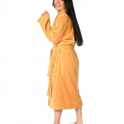 Sensei Maison Peignoir polaire mixte chaud & doux Caramel L KOMO* Peignoir De Bain