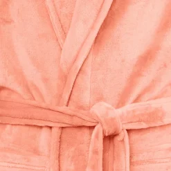 Sensei Maison Peignoir polaire mixte chaud & doux Rose Thé L KOMO