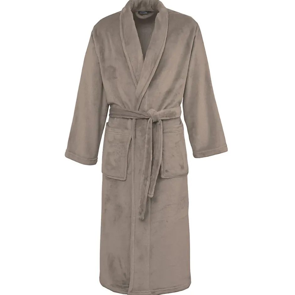 Sensei Maison Peignoir polaire mixte chaud & doux Noisette XL KOMO* Peignoir De Bain