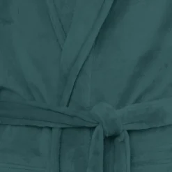 Sensei Maison Peignoir polaire mixte chaud & doux Petrol S KOMO