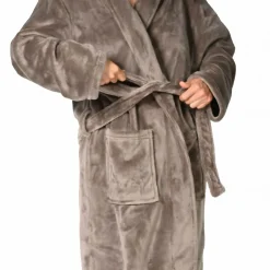 Sensei Maison Peignoir polaire mixte chaud & doux Noisette L KOMO