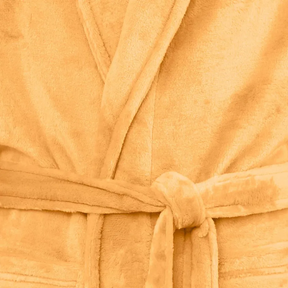 Sensei Maison Peignoir polaire mixte chaud & doux Caramel S KOMO