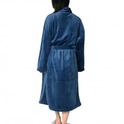 Sensei Maison Peignoir polaire mixte chaud & doux Denim XL KOMO* Peignoir De Bain