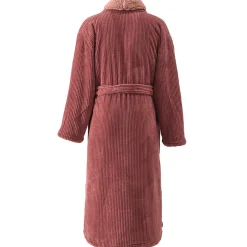Sensei Maison Peignoir polaire mixte côtelé ultra chaud Terre Brulée XL NOTTING HILL* Peignoir De Bain