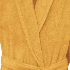 Sensei Maison Peignoir éponge homme-femme col châle 400 g/m² Caramel S STUDIO* Peignoir De Bain
