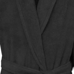Sensei Maison Peignoir éponge homme-femme col châle 400 g/m² Carbone XL STUDIO