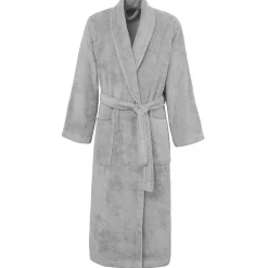 Sensei Maison Peignoir éponge homme-femme col châle 400 g/m² Gris Perle S STUDIO