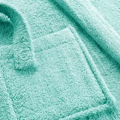 Douceur D'Intérieur Peignoir uni à col châle (Taille Unique - Céladon)* Serviette De Bain