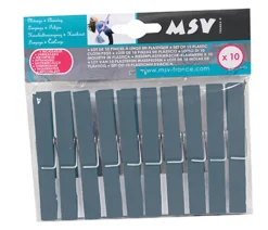 Pince à linge vendue par 10 MSV incassable