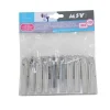 Pince à linge vendue par 10 MSV en inox