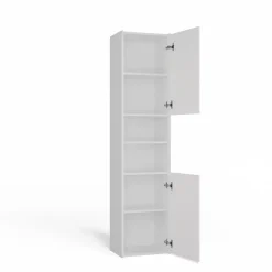 Topeshop PISA 40 - Colonne de salle de bain 30x40x170 - Meuble salle de bain - Rangement salle de bain - Colonne rangement