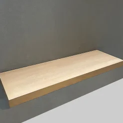 Byca Plan 150 cm en bois aspect lamellé collé recoupable + fixation