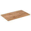 Stellameuble Plan 80cm WOTAN pour vasque à poser aspect Chêne