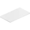Ipiemme SRL Plan de toilette blanc L.90 x l.51,5 x ép.2 cm, Pura+* Plan De Travail Buanderie|Plan De Travail Salle De Bains