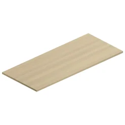Ipiemme SRL Plan de toilette effet chêne L.120 x l.51,5 x ép.2 cm, Pura+