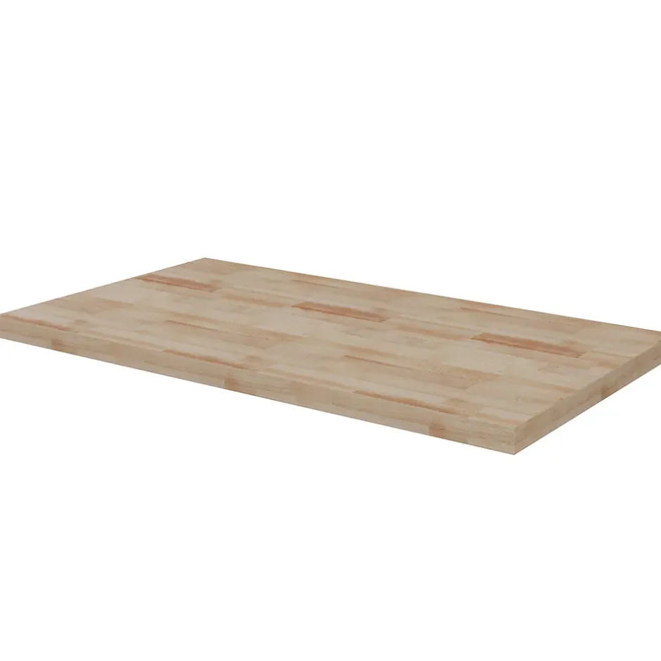 GoodHome Plan de toilette Hartland L. 80 cm chêne